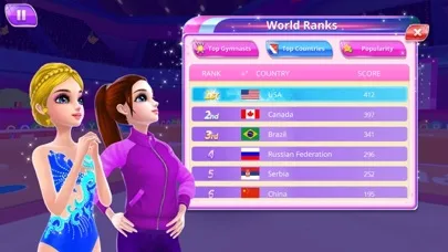Знаменитая гимнастка screenshot 5