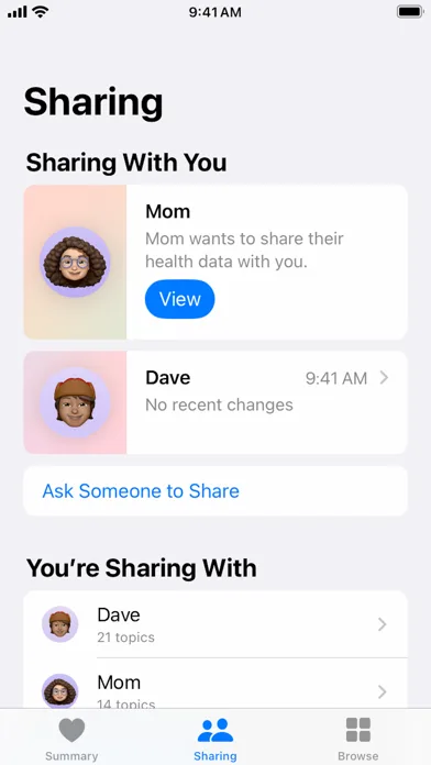 Apple Здоровье screenshot 2