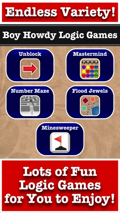 Boy Howdy Logic Games screenshot 1