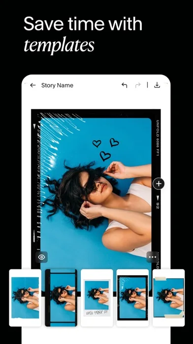 Unfold — редактор фото и видео screenshot 5