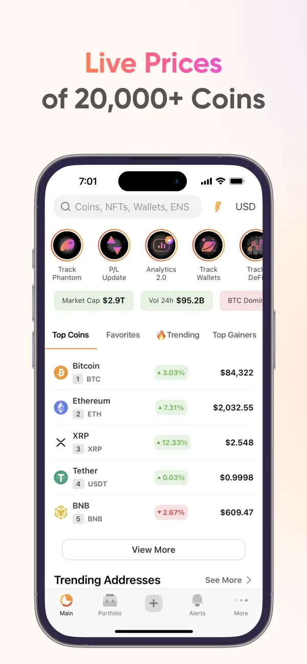 Crypto Tracker - Coin Stats screenshot 4