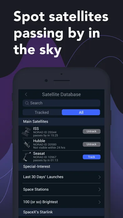Satellite Tracker от Star Walk screenshot 1