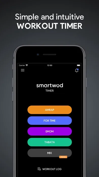 SmartWOD Timer - Таймер WOD screenshot 1