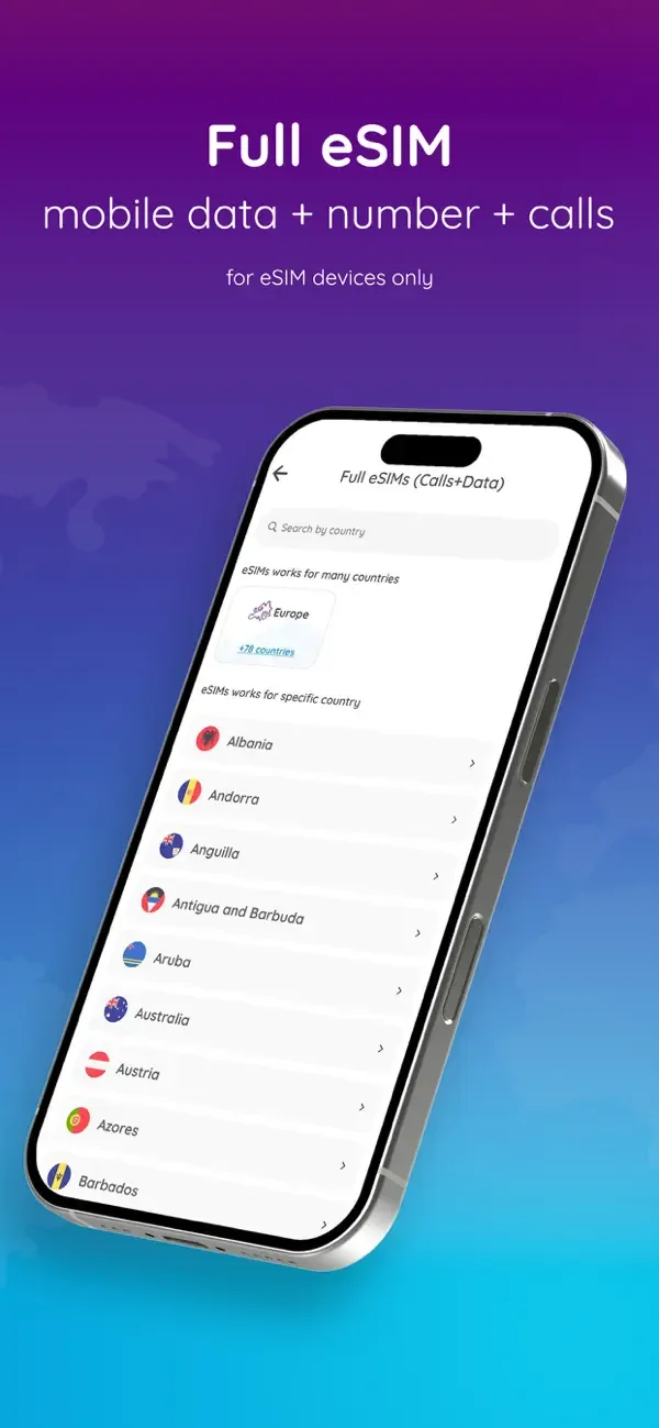 Numero eSIM: виртуальный номер screenshot 5