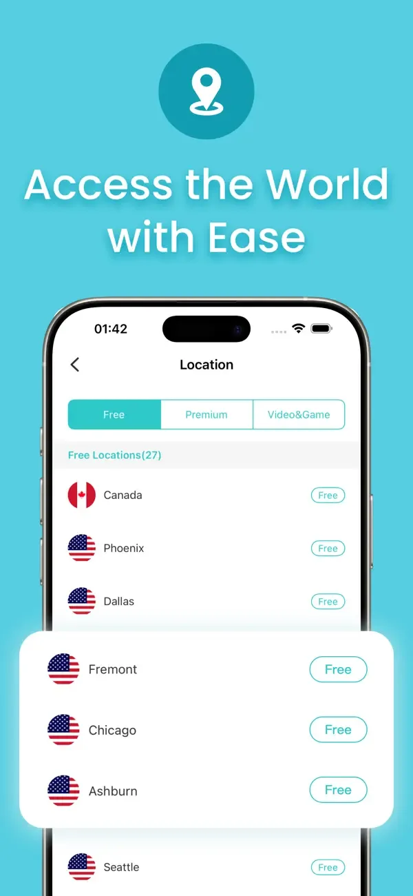 X-VPN: ВПН быстрый и надёжный screenshot 2