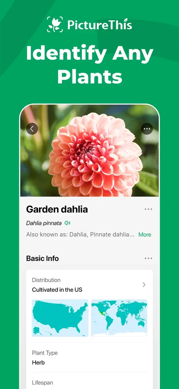 PictureThis - Guía de plantas screenshot 1