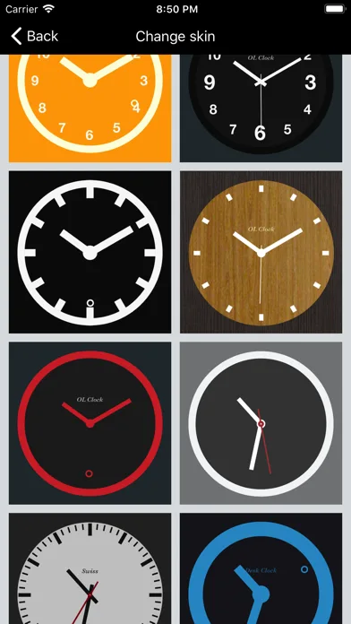 Desk Clock - Analog Clock Face screenshot 5