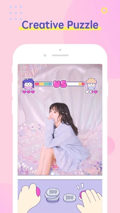 PINS－少女心拼图相机 screenshot 1
