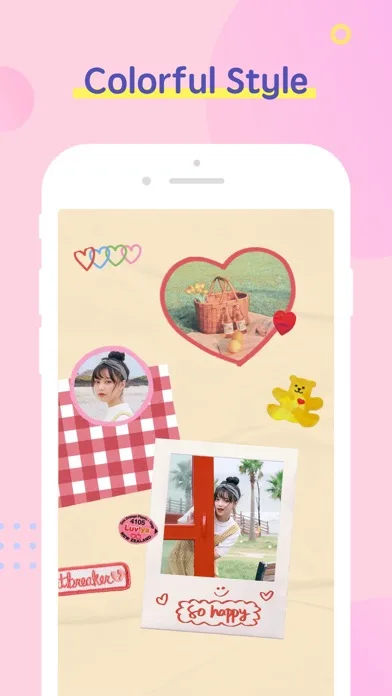 PINS－少女心拼图相机 screenshot 3
