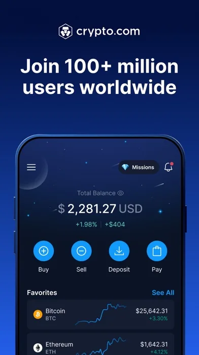Crypto.com: Compra BTC CRO XRP screenshot 1