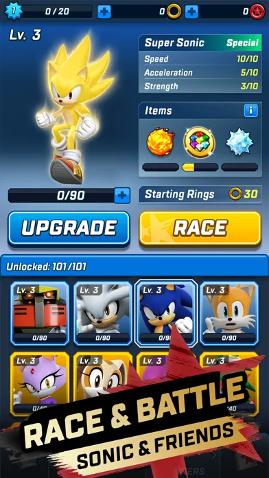 Sonic Forces: Carreras y lucha screenshot 2