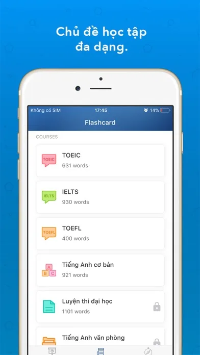 Học Từ Vựng & Luyện thi TOEIC screenshot 2
