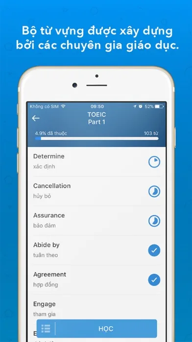 Học Từ Vựng & Luyện thi TOEIC screenshot 5