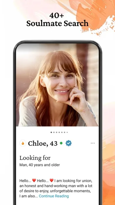 DateMyAge conocer personas 40+ screenshot 3