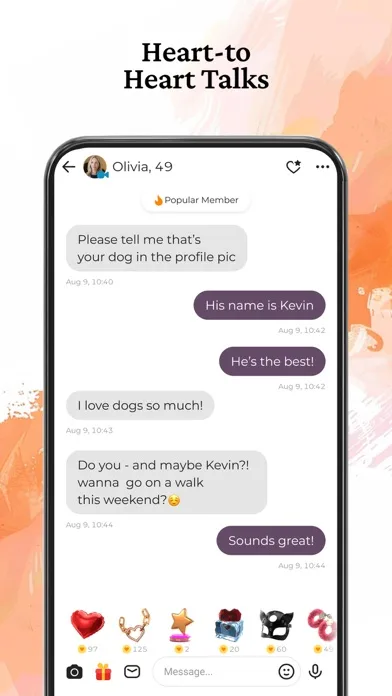 DateMyAge conocer personas 40+ screenshot 4