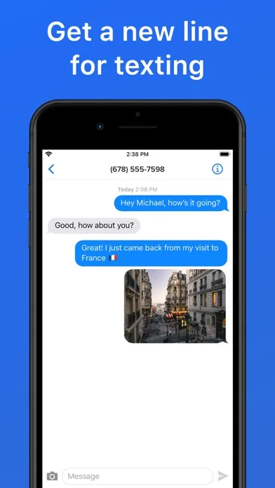 Texting Now to Text Private screenshot 1