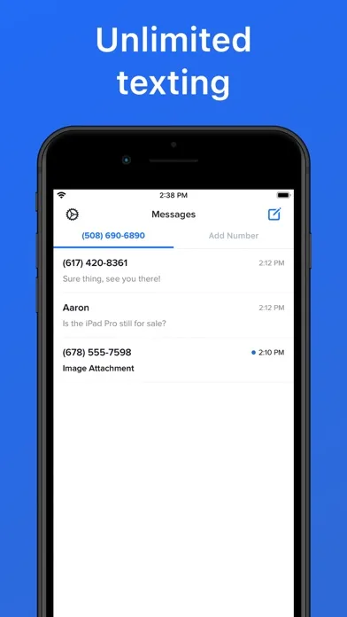 Texting Now to Text Private screenshot 3