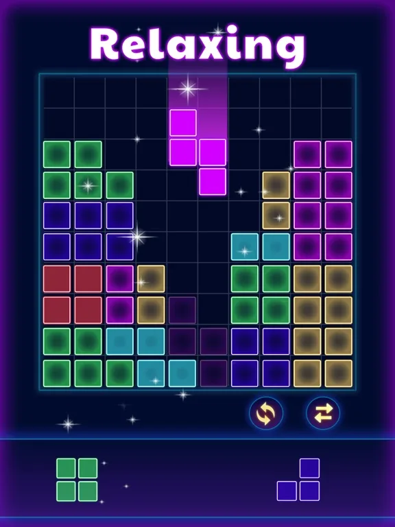 свечение блок головоломки screenshot 5