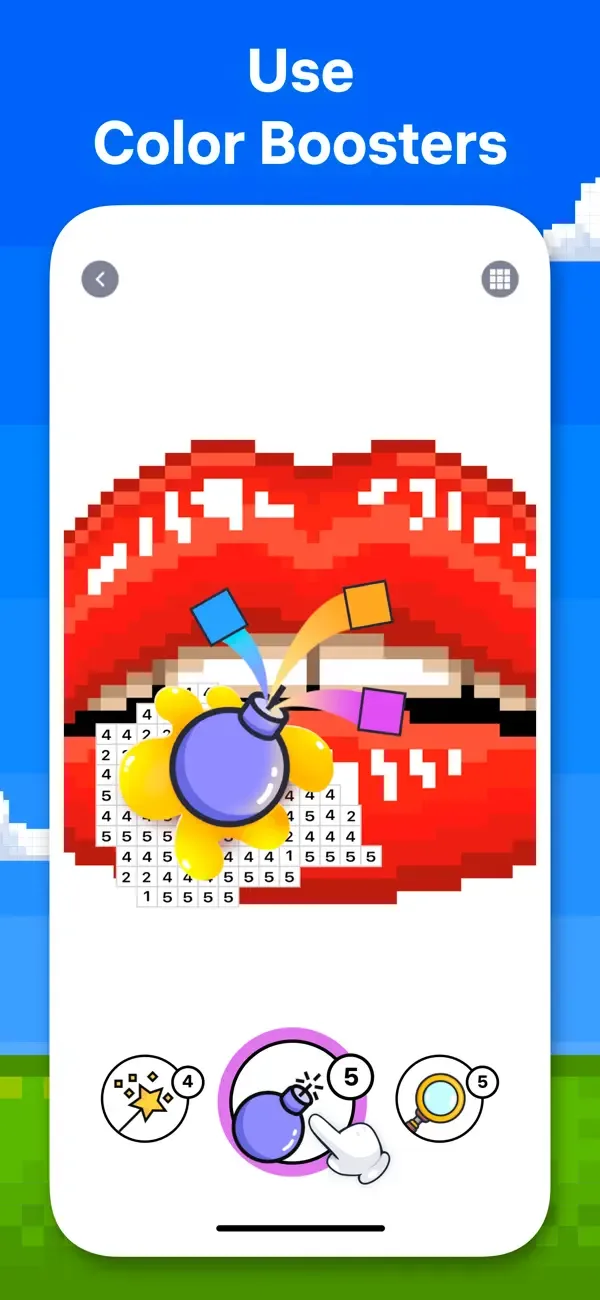 Pixel Art - Розмальовка screenshot 5