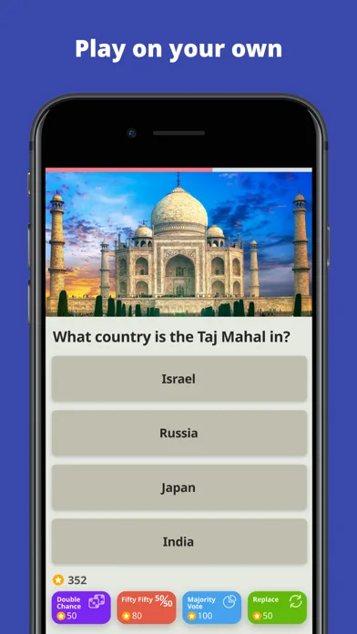 QuizzLand quiz de conocimiento screenshot 2