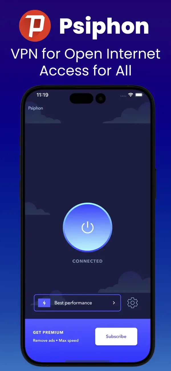 Psiphon VPN: Свобода онлайн screenshot 1