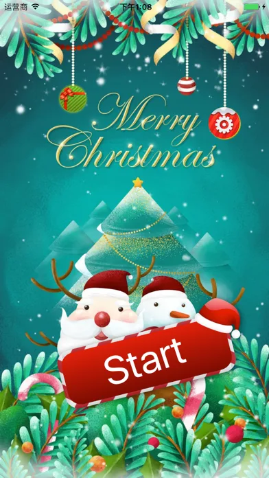 Christmas Sticker & Santa Hat screenshot 1