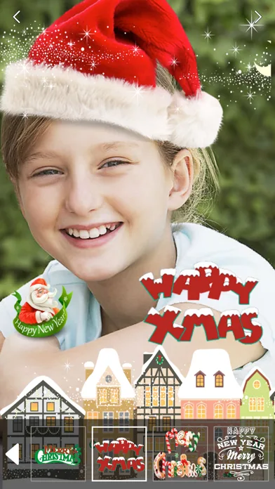 Christmas Sticker & Santa Hat screenshot 3