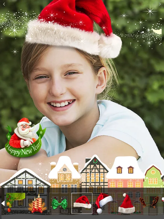 Christmas Sticker & Santa Hat screenshot 5