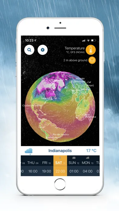 Ventusky: Tiempo & Radar screenshot 2