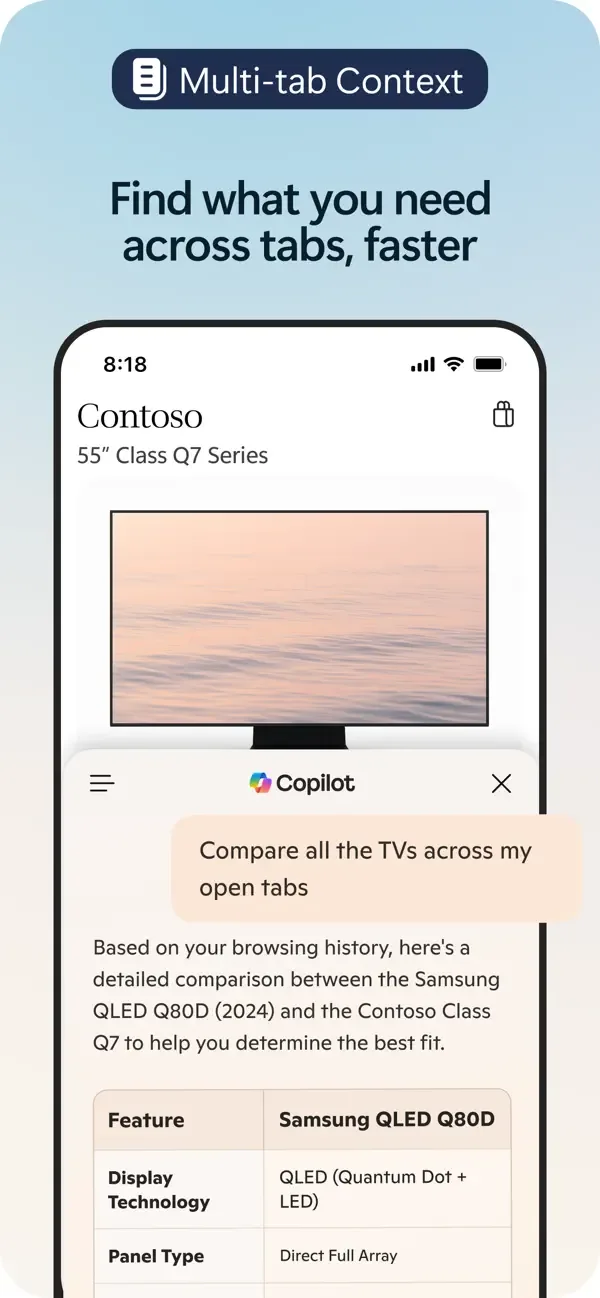 Microsoft Edge: AI Browser screenshot 4