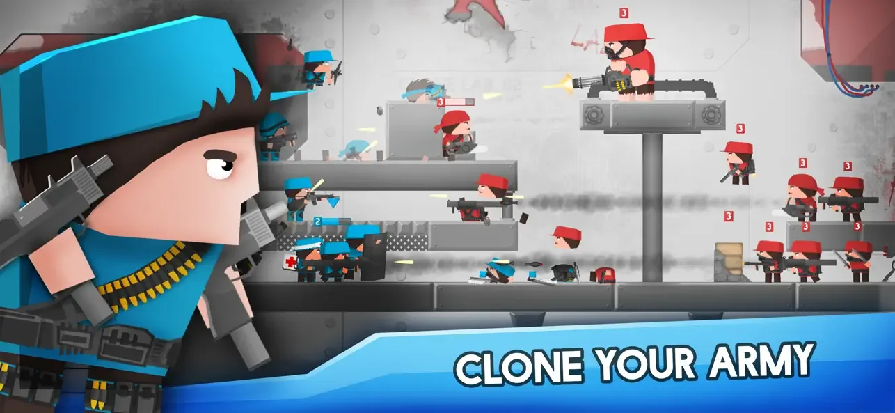 Clone Armies:клон Игра в Битву screenshot 1