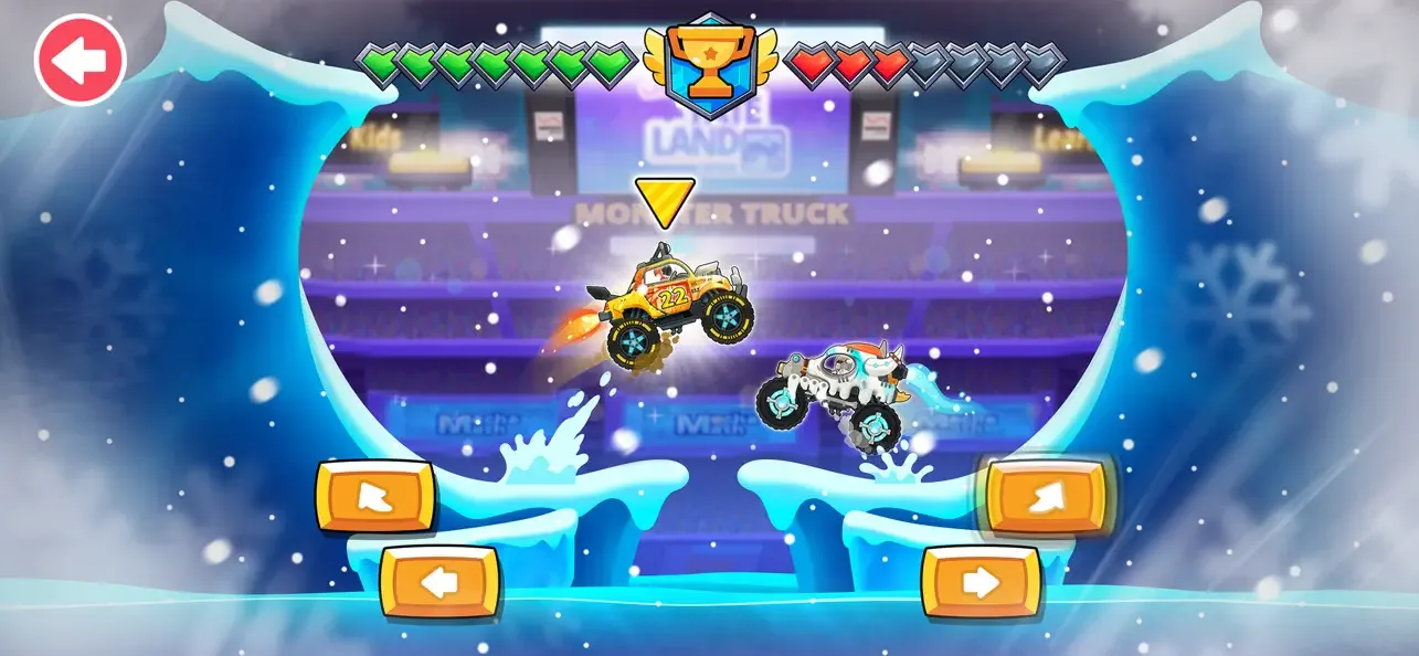 Juegos de Monster Truck Kids screenshot 1