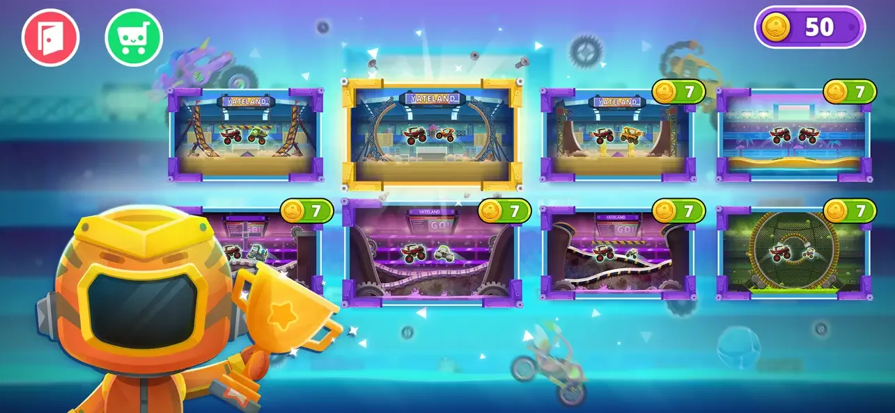 Juegos de Monster Truck Kids screenshot 3