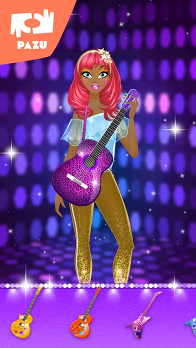 Makeup girls star dress up screenshot 4