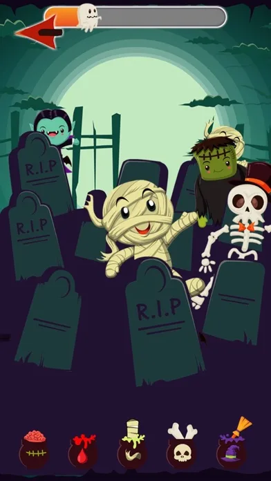 Funny Ghosts! Games for kids! screenshot 1