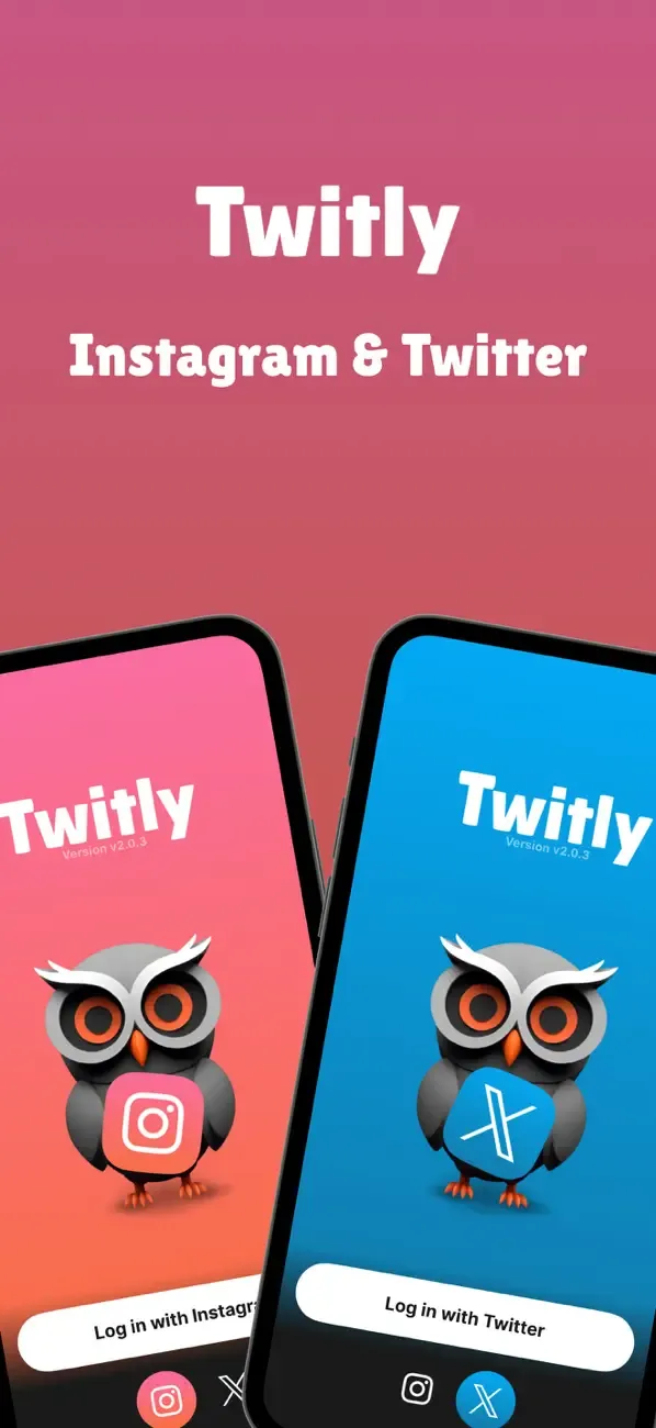 Twitly -> Instagram & Twitter screenshot 1