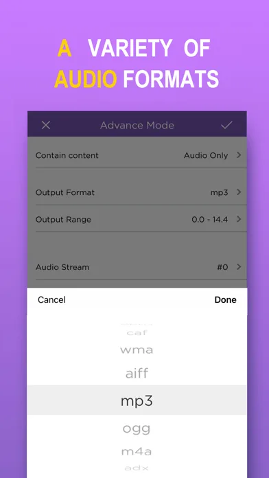 MP3 Конвертер Плюс screenshot 1