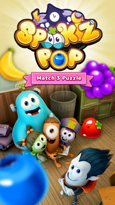 SPOOKIZ POP - Match 3 Puzzle screenshot 1