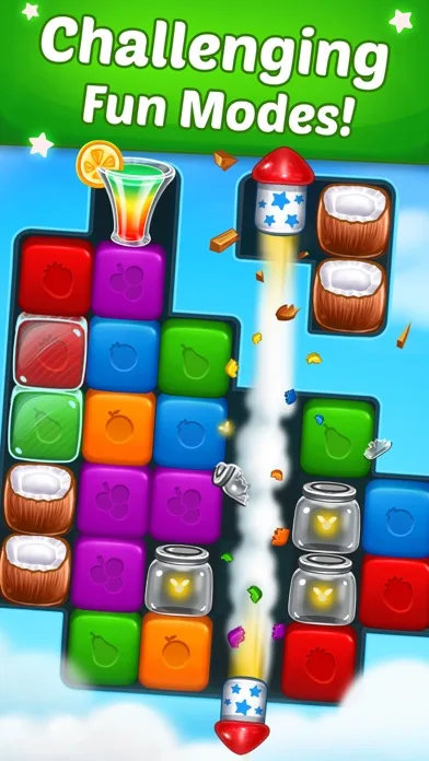 Explosión de cubo frutal screenshot 2