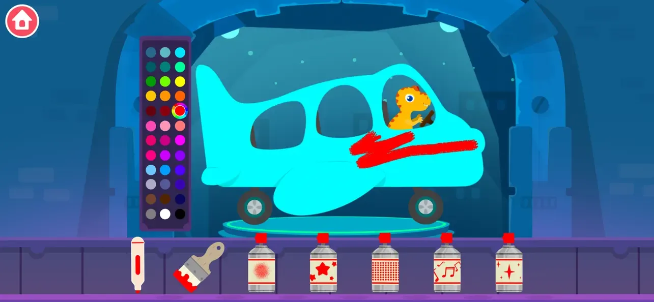 Игры на динозавр-автобусе screenshot 1