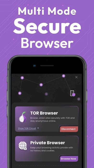 TOR Browser: Orbot TOR + VPN screenshot 1