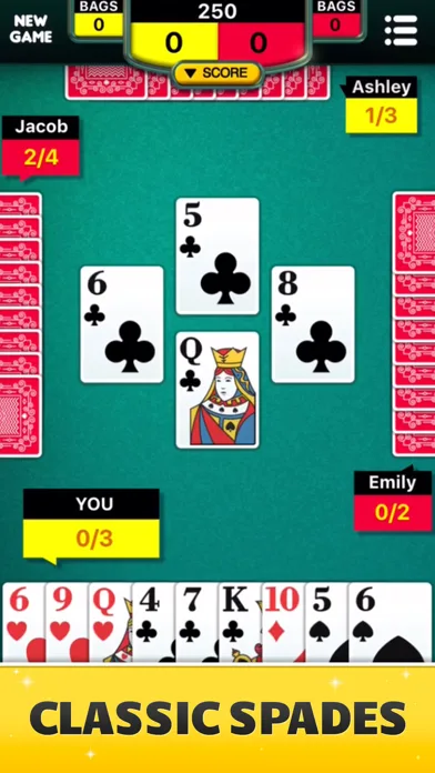 Spades * screenshot 1