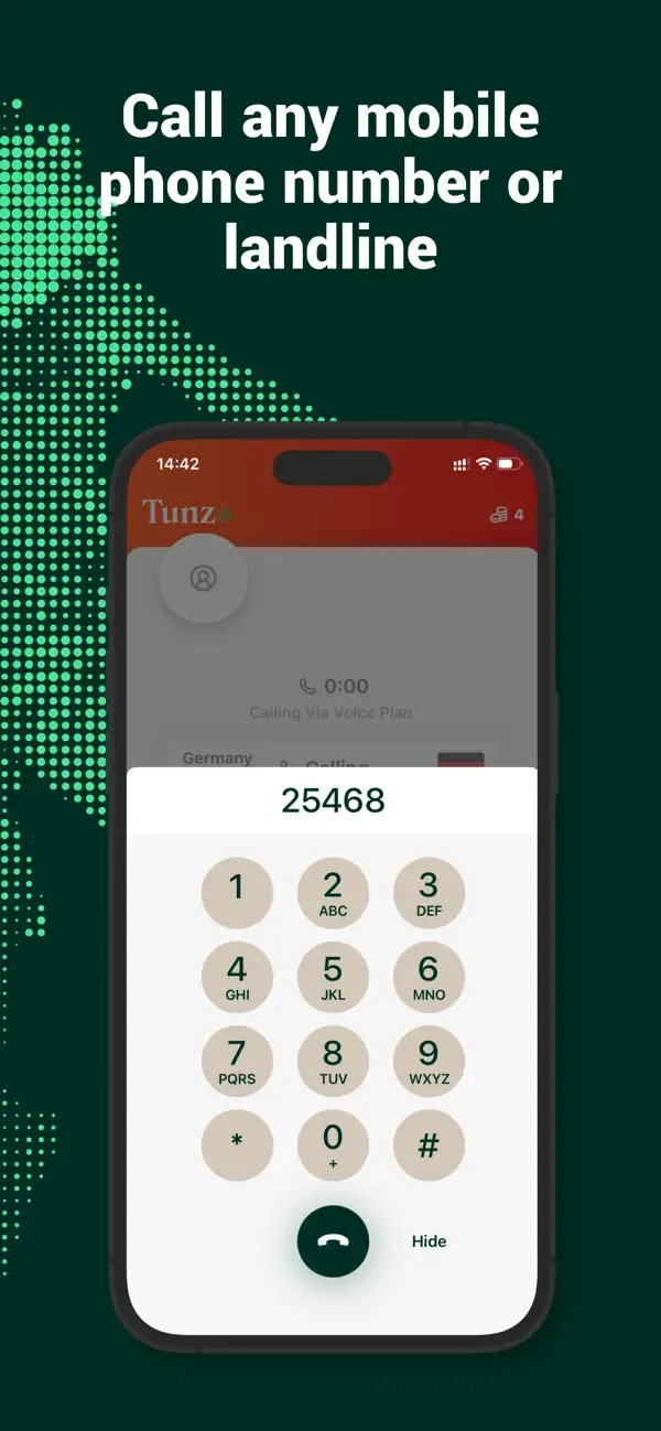 Tunz: eSIM de Viaje y Roaming screenshot 5