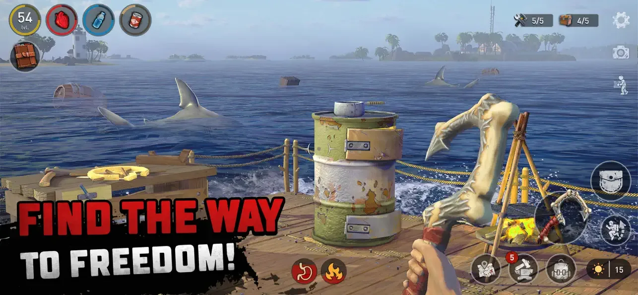 RAFT® - Juego de supervivencia screenshot 2