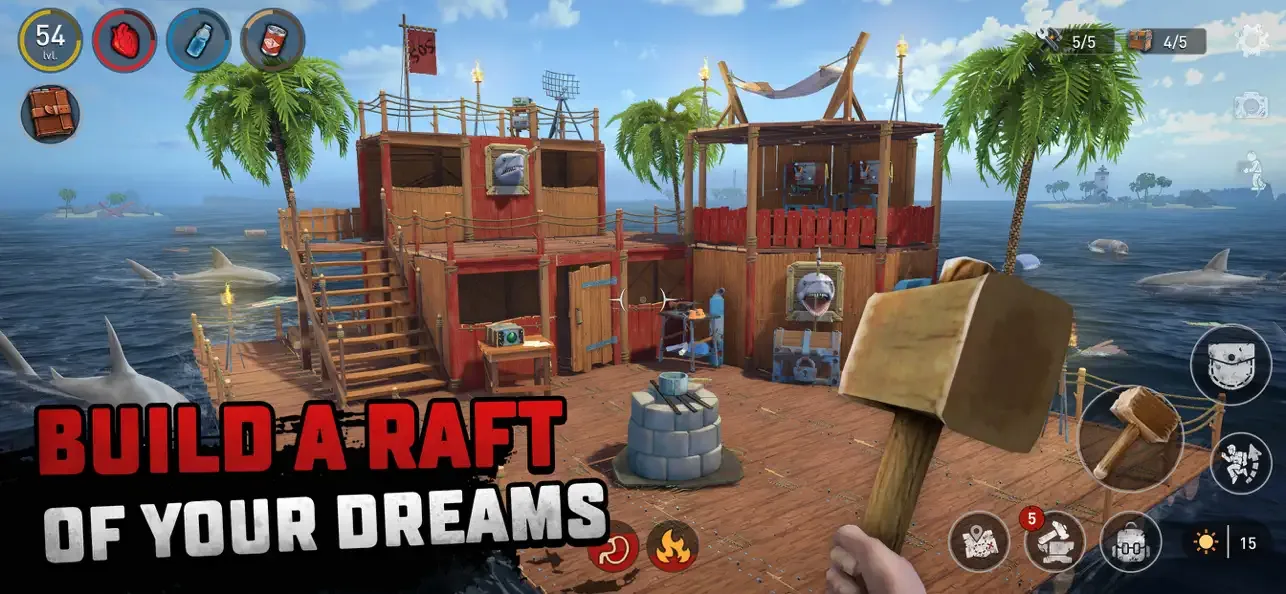 RAFT® - Juego de supervivencia screenshot 3