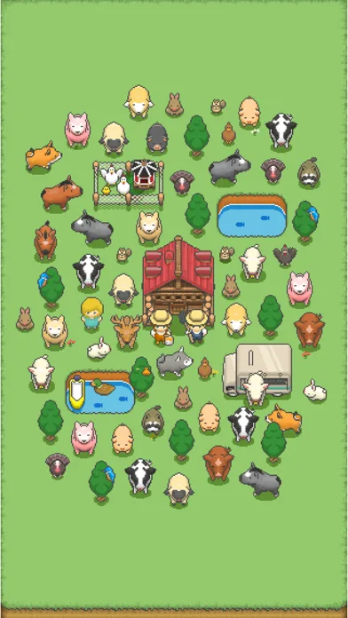 Tiny Pixel Farm - Игра Ранч screenshot 1