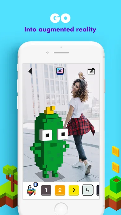 UNICORN 3D Pixel: Раскраска screenshot 2