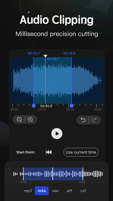 Editor de Audio -music trimmer screenshot 3