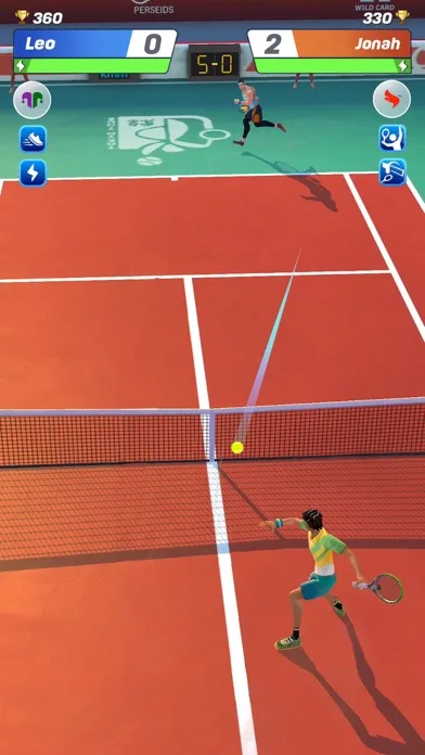 Tennis Clash：Игра Теннис Лига screenshot 1