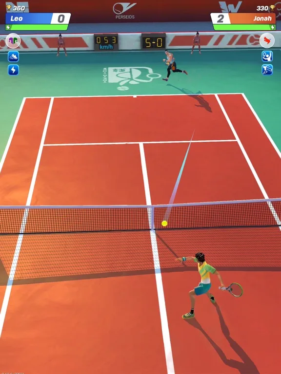 Tennis Clash：Игра Теннис Лига screenshot 3